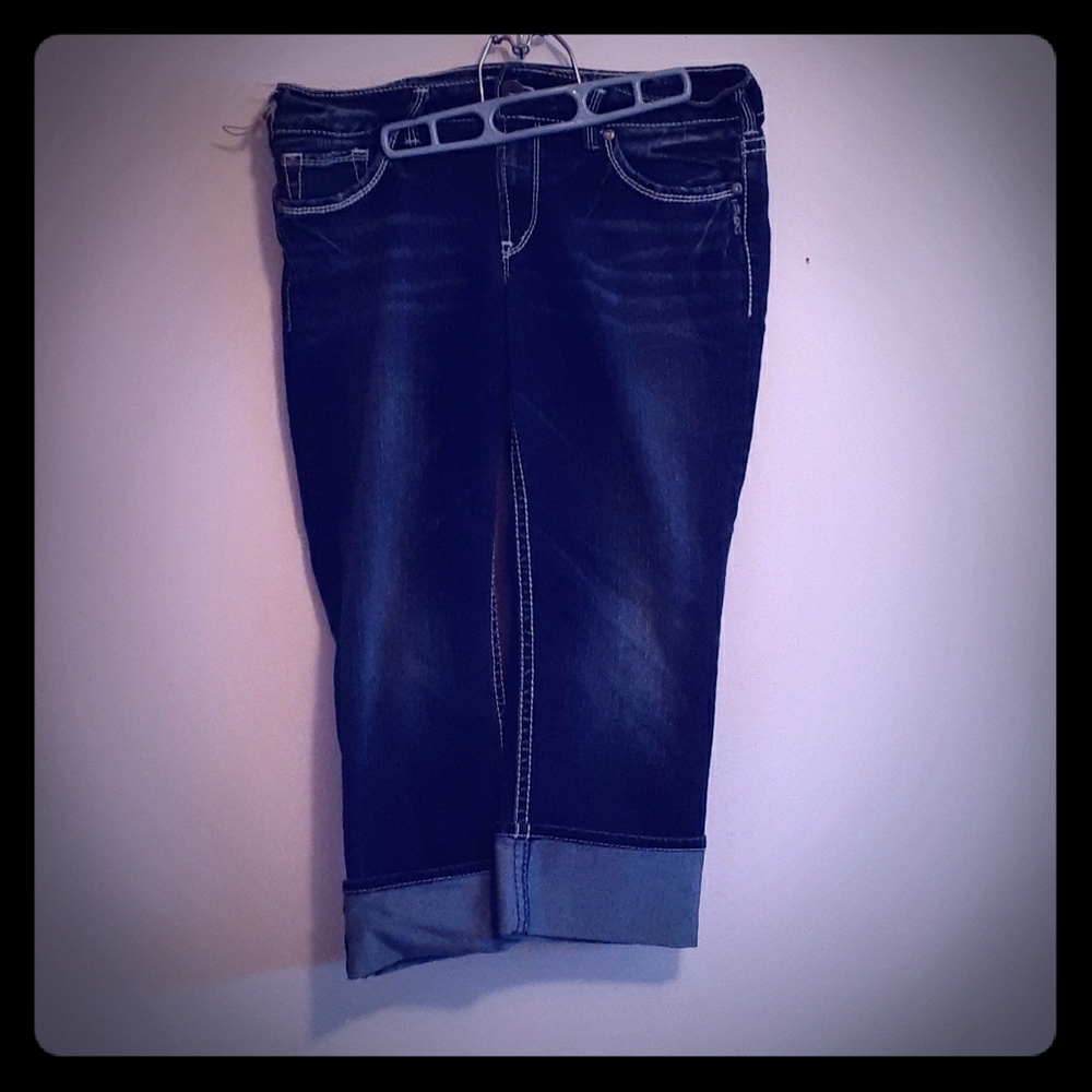 Silver Capris